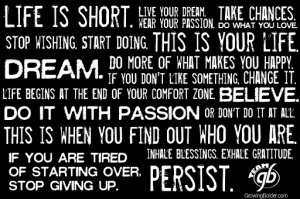 growing bolder with passion